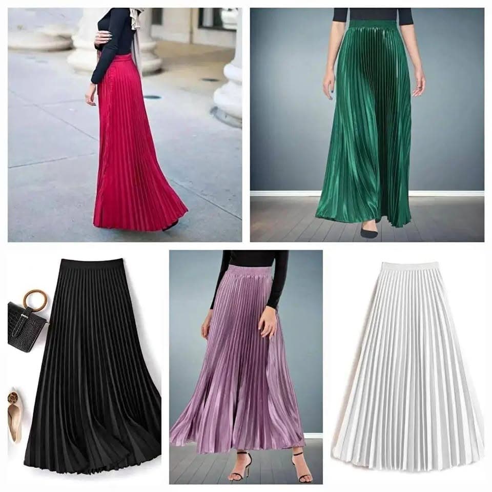 Ladies pleated skirt